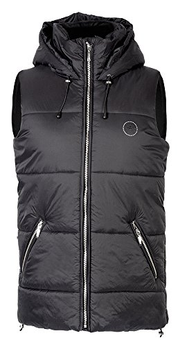 PFIFF Damen Steppweste-Terna-Reitweste Weste, schwarz, XS von PFIFF