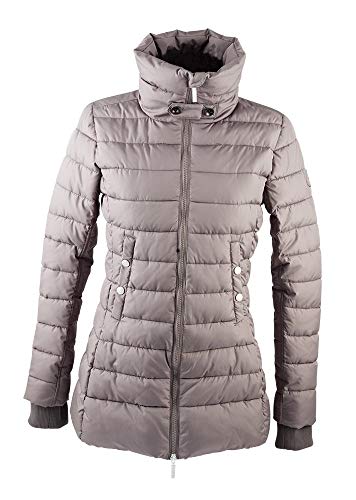 PFIFF Damen Winter-Angourie-Steppjacke Jacke, Grau, L von PFIFF