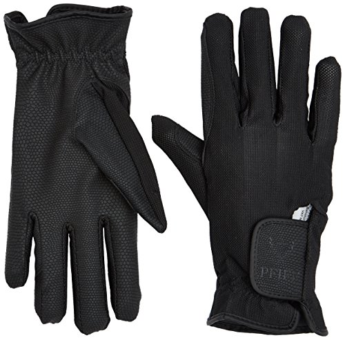 Pfiff 101600 Damen Reithandschuhe, Damenhandschuhe Handschuhe, Schwarz XL von PFIFF