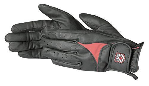 Pfiff 101853 Damen Reithandschuhe, Kunstleder Damenhandschuhe, Schwarz - Rot XS Pfiff 101853 Damen Reithandschuhe, Kunstleder Damenhandschuhe, Schwarz - Rot XS von PFIFF
