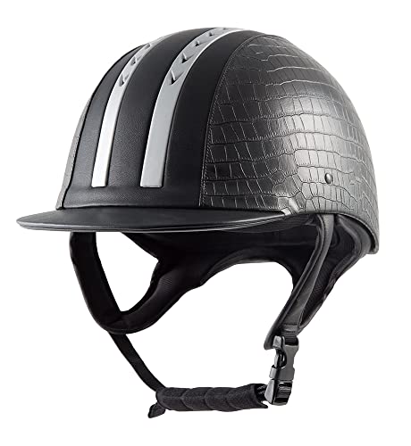 Reithelm ïE01ï schwarz 52cm Reithelm ïE01ï schwarz 52cm von PFIFF