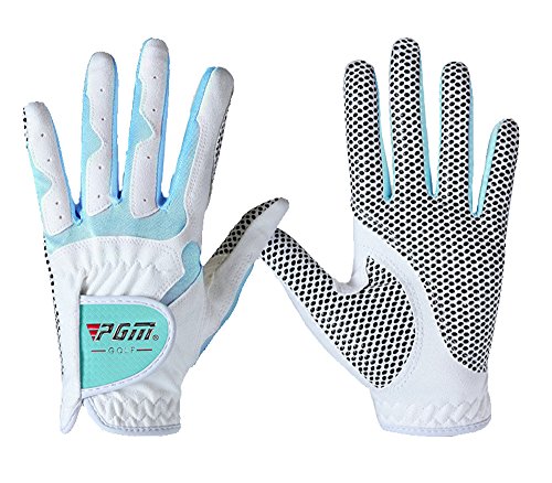 PGM Golfhandschuhe für Damen, verbesserte Griffigkeit, kühl und bequem, 4 Farboptionen, Größe S, Blau, 1 Paar PGM Golfhandschuhe für Damen, verbesserte Griffigkeit, kühl und bequem, 4 Farboptionen, Größe S, Blau, 1 Paar von PGM