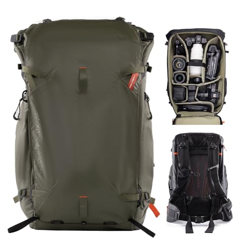 PGYTECH OnePro Focux 35L Rucksack Wasserdicht, Kamerarucksack für DSLR/SLR/Spiegellose Kameras/Objektive Stativ, Regenschutz Fotorucksack Wandern mit Laptopfach, Grün PGYTECH OnePro Focux 35L Rucksack Wasserdicht, Kamerarucksack für DSLR/SLR/Spiegellose Kameras/Objektive Stativ, Regenschutz Fotorucksack Wandern mit Laptopfach, Grün von PGYTECH