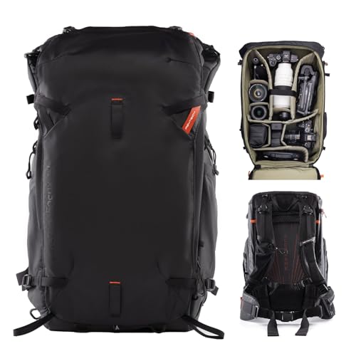 PGYTECH OnePro Focux 35L Rucksack Wasserdicht, Kamerarucksack für DSLR/SLR/Spiegellose Kameras/Objektive Stativ, Regenschutz Fotorucksack Wandern mit Laptopfach, Schwarz PGYTECH OnePro Focux 35L Rucksack Wasserdicht, Kamerarucksack für DSLR/SLR/Spiegellose Kameras/Objektive Stativ, Regenschutz Fotorucksack Wandern mit Laptopfach, Schwarz von PGYTECH