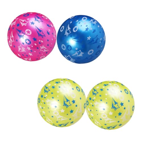 PHENOFICE 4 Stücke Aufblasbare Planeten Stern Muster Ball Kinder Spielzeug Ball Aufblasbare Spielzeug Stern Druck Ball Spielzeug Für Kinder Kinder Spielzeug Kinder Spielzeug Kinder von PHENOFICE