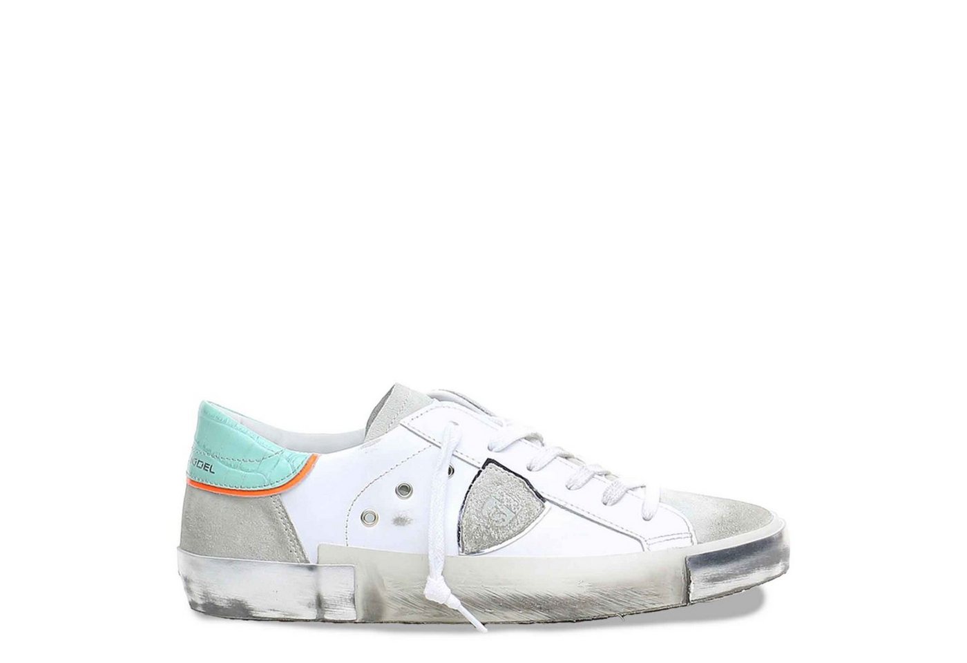 PHILIPPE MODEL Sneaker PRSX LOW Veau Croco Pop Blanc Eau VCP3 Sneaker PHILIPPE MODEL Sneaker PRSX LOW Veau Croco Pop Blanc Eau VCP3 Sneaker von PHILIPPE MODEL