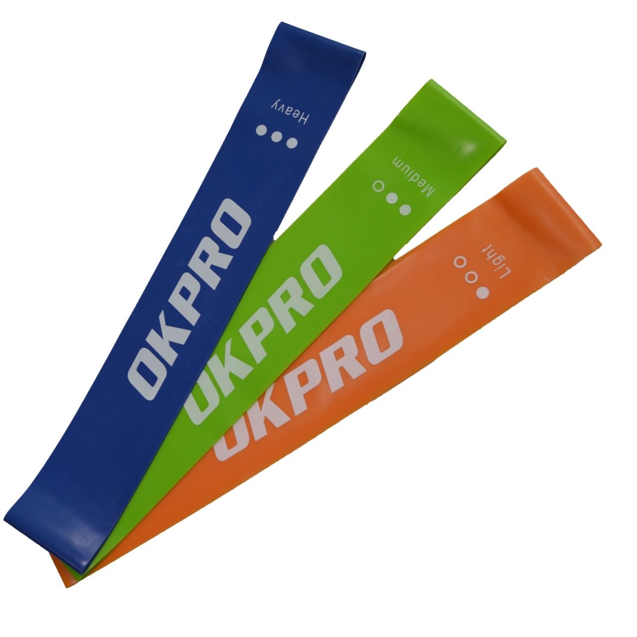 Okpro 3ER SET Resistance Bänder Elastikband von PHOENIX