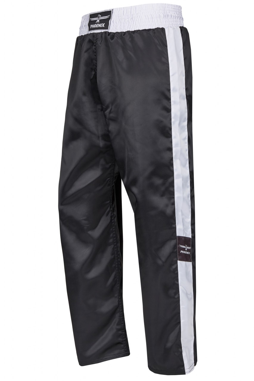 Phoenix Kickboxhose TOPFIGHT, schwarz-weiß Gr. 120-200cm Phoenix Kickboxhose TOPFIGHT, schwarz-weiß Gr. 120-200cm von PHOENIX