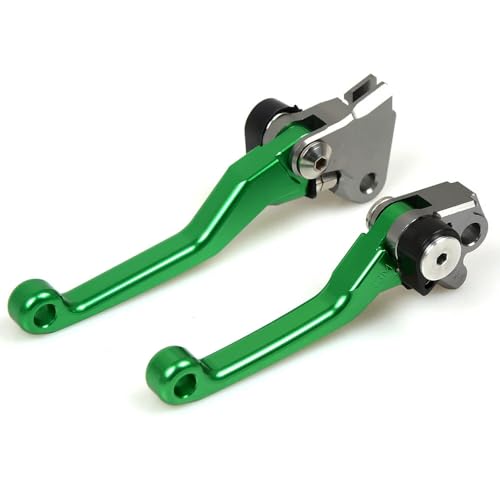 PHVRLG - Motorrad Pivot Bremskupplungshebel Zubehör Dirt Pit Bike Lenker Aluminium - passt für Kawasaki KLX125,D-TRACKER125 2010 2011 2012 2013 2014 2015 2016 von PHVRLG