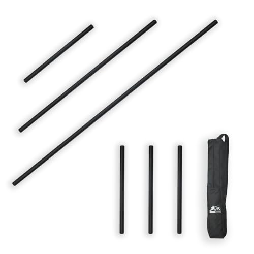 PHYSKOW Zusammenklappbarer, multifunktionaler und tragbarer Schaumstoff-Polster-Trainingspersonal für sicheres Üben, BO Staff Escrima Stick, Yoga-Stick mit Tragetasche, 60 cm und 1,8 m PHYSKOW Zusammenklappbarer, multifunktionaler und tragbarer Schaumstoff-Polster-Trainingspersonal für sicheres Üben, BO Staff Escrima Stick, Yoga-Stick mit Tragetasche, 60 cm und 1,8 m von PHYSKOW