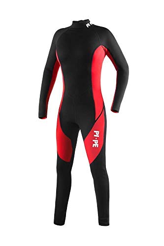 PI-PE Damen Neoprenanzug Pure Long 3mm, Rot, S PI-PE Damen Neoprenanzug Pure Long 3mm, Rot, S von PI-PE