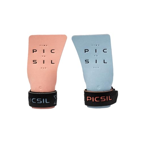 PICSIL Condor Grips, ohne Lochgriffe mit technischem Gewebe, erhöhter Schutz und Komfort, Handgriffe für Crosstraining, Gymnastik, Klimmzüge, Gewichtheben, verhindert Blasen und Risse (Koralle, G+) PICSIL Condor Grips, ohne Lochgriffe mit technischem Gewebe, erhöhter Schutz und Komfort, Handgriffe für Crosstraining, Gymnastik, Klimmzüge, Gewichtheben, verhindert Blasen und Risse (Koralle, G+) von PICSIL