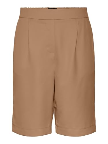 PIECES Damen Pctally Hw Noos Shorts, Indian Tan, S EU PIECES Damen Pctally Hw Noos Shorts, Indian Tan, S EU von PIECES
