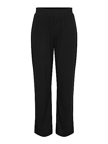 PIECES Damen Pckylie Mw Slit Pants Noos Hose, Schwarz, M EU PIECES Damen Pckylie Mw Slit Pants Noos Hose, Schwarz, M EU von PIECES