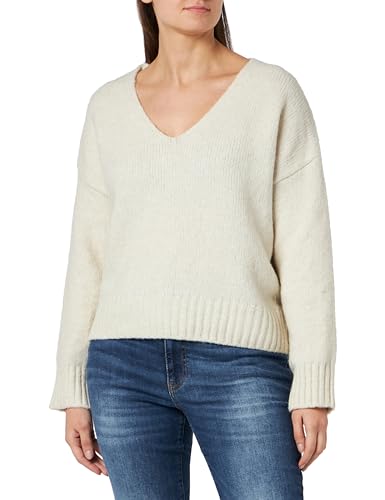 PIECES PCNANCY LS Reversible Vneck Knit NOOS BC PIECES PCNANCY LS Reversible Vneck Knit NOOS BC von PIECES