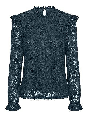 PIECES PCOLLINE LS LACE TOP NOOS BC PIECES PCOLLINE LS LACE TOP NOOS BC von PIECES