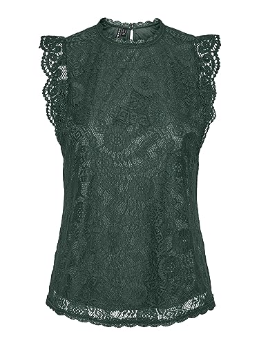 PIECES Pcolline Sl Lace Top Noos von PIECES