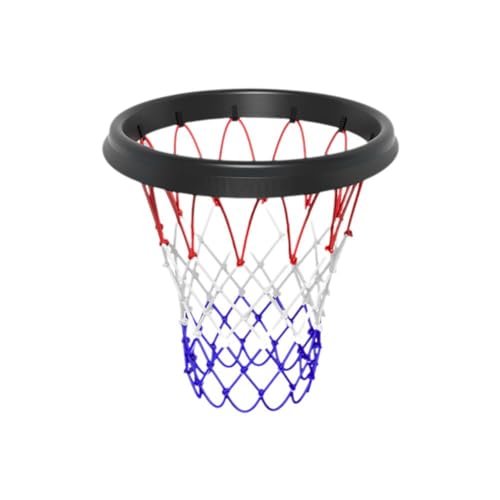 Tragbares Basketballnetz for den Außenbereich, Ersatz-Basketballnetz, einfach zu installierendes Wurf- und Befestigungssystem for randlose Körbe, abnehmbares professionelles Basketballnetz for das Spi von PINFANSHIJIE