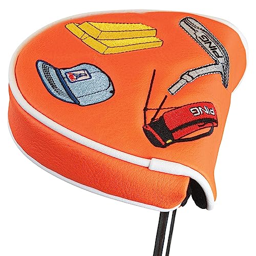 PING 2022 Decal 214 Schlägerhaube Schläger Putter Orange von PING