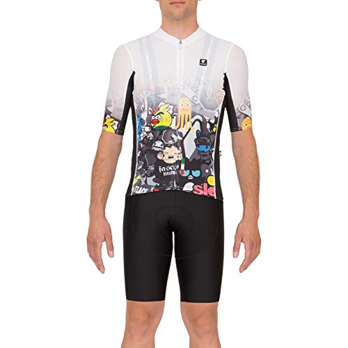 PISSEI Sanremo Trikot für Herren S weiß von PISSEI