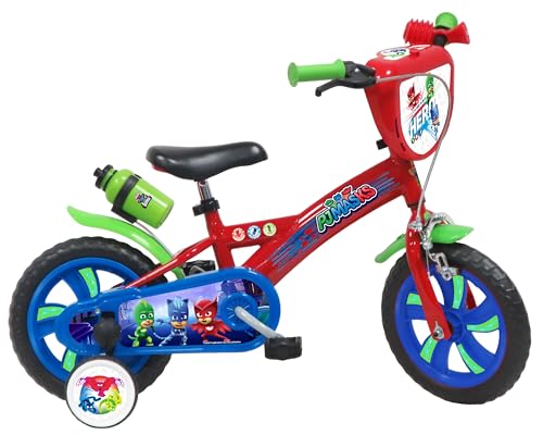 PJ Masks Babys (Jungen) Fahrrad 12 Zoll Kinderfahrrad, rot von Hasbro