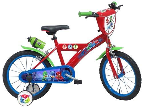 PJ Masks Babys (Jungen) Fahrrad 16 Zoll Kinderfahrrad, rot von Hasbro