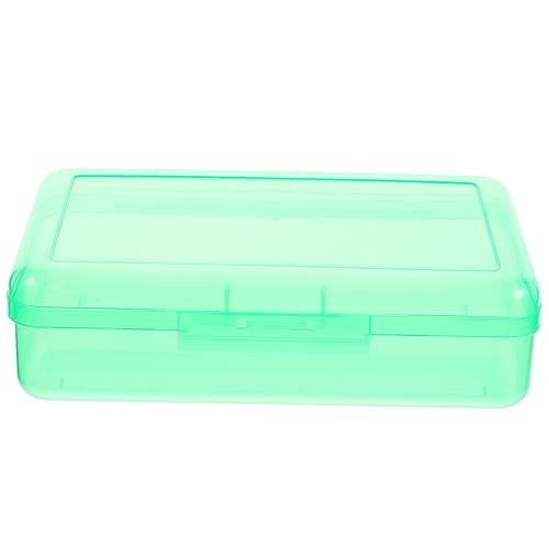 PLAFOPE durchsichtige boxen pencil case Bleistiftbox pencil Box Pin-Box schreibwaren Plastikbehälter Aufbewahrungsbehälter für Stiftetui aus Kunststoff Aufbewahrungsbox für von PLAFOPE