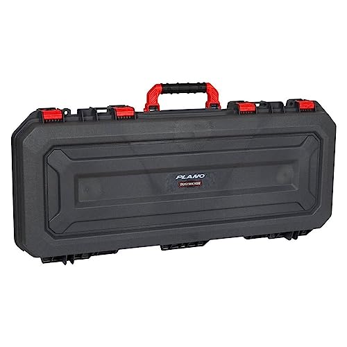PLANO Allwetter-Koffer AW2 mit Rustrictor, Grau, Premium-Pistolenkoffer mit perforiertem Schaumstoff, für individuellen Schutz, Schwarz PLANO Allwetter-Koffer AW2 mit Rustrictor, Grau, Premium-Pistolenkoffer mit perforiertem Schaumstoff, für individuellen Schutz, Schwarz von PLANO