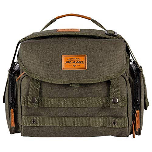 PLANO Uni-Erwachsene A-Series 2.0 Bag, Includes Four 3600 Stowaway Tackle Organization Boxes Geräteaufbewahrung, Dunkelgrün und Beige, One PLANO Uni-Erwachsene A-Series 2.0 Bag, Includes Four 3600 Stowaway Tackle Organization Boxes Geräteaufbewahrung, Dunkelgrün und Beige, One von PLANO