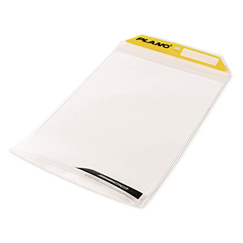 PLANO Unisex-Erwachsene PLABS370 StowAll Serie 3700 Aufbewahrungstasche, 35,6 cm L x 22,9 cm H, TPU-Material, wasserdichter Kunststoff, mit Reißverschluss, Köder und Angelwerkzeuge, Transparent/Gelb PLANO Unisex-Erwachsene PLABS370 StowAll Serie 3700 Aufbewahrungstasche, 35,6 cm L x 22,9 cm H, TPU-Material, wasserdichter Kunststoff, mit Reißverschluss, Köder und Angelwerkzeuge, Transparent/Gelb von PLANO