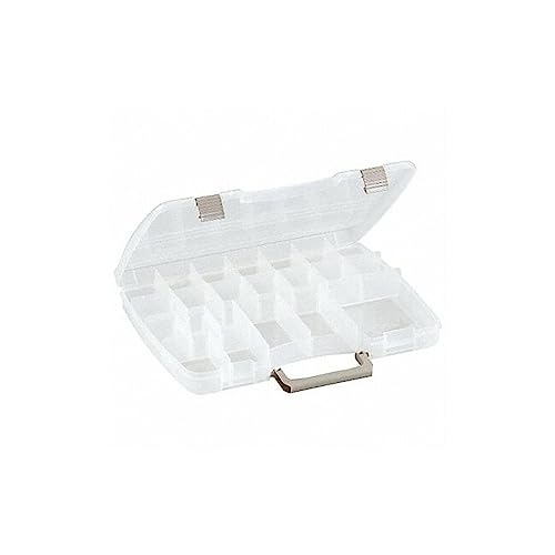 PLANO Unisex-Erwachsene Anschließbare Tasche mit 22 Fächern, durchsichtig, L PLANO Unisex-Erwachsene Anschließbare Tasche mit 22 Fächern, durchsichtig, L von PLANO
