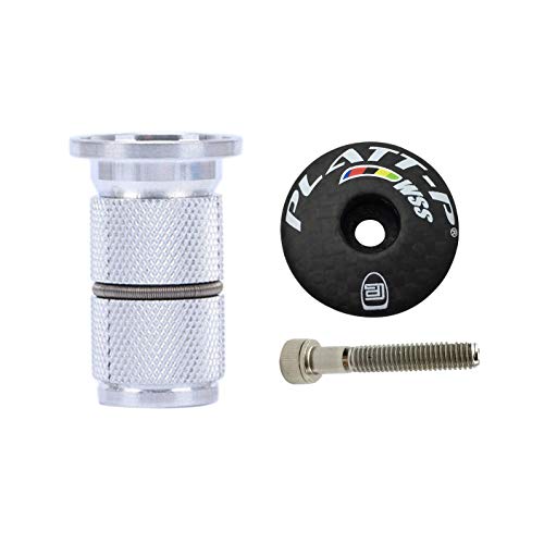 PLATT Carbon Aheadkappe Vorbau Steuersatz Kappe mit Aluminiumlegierung Kompressor Expander 1 1/8 Zoll PLATT Carbon Aheadkappe Vorbau Steuersatz Kappe mit Aluminiumlegierung Kompressor Expander 1 1/8 Zoll von PLATT