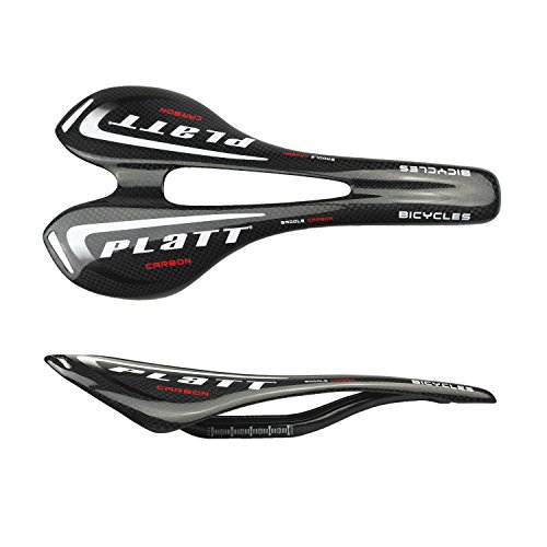 PLATT Carbon Sattel Rennradsättel leicht Fahrrad Sattel Sportsattel für Rennrad und MTB PLATT Carbon Sattel Rennradsättel leicht Fahrrad Sattel Sportsattel für Rennrad und MTB von PLATT