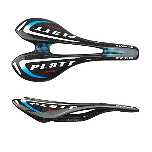 PLATT Carbon Sattel Rennradsättel leicht Fahrrad Sattel Sportsattel für Rennrad und MTB PLATT Carbon Sattel Rennradsättel leicht Fahrrad Sattel Sportsattel für Rennrad und MTB von PLATT