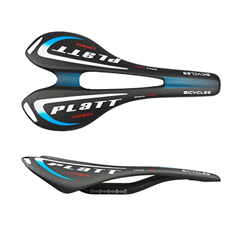PLATT Carbon Sattel Rennradsättel leicht Fahrrad Sattel Sportsattel für Rennrad und MTB PLATT Carbon Sattel Rennradsättel leicht Fahrrad Sattel Sportsattel für Rennrad und MTB von PLATT