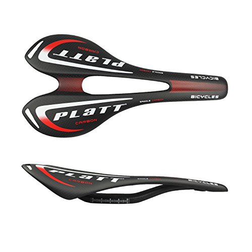 PLATT Carbon Sattel Rennradsättel leicht Fahrrad Sattel Sportsattel für Rennrad und MTB PLATT Carbon Sattel Rennradsättel leicht Fahrrad Sattel Sportsattel für Rennrad und MTB von PLATT