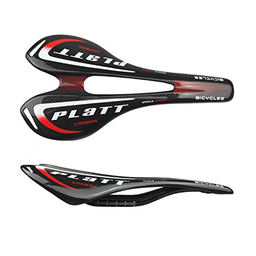 PLATT Carbon Sattel Rennradsättel leicht Fahrrad Sattel Sportsattel für Rennrad und MTB PLATT Carbon Sattel Rennradsättel leicht Fahrrad Sattel Sportsattel für Rennrad und MTB von PLATT