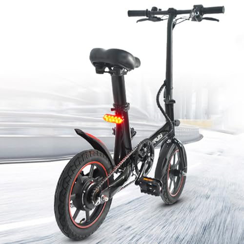 E-Bike Klapprad Elektrofahrrad mit 14 Zoll Tire, Tragbares Elektrofahrrad mit 36V 6Ah Abnehmbarem Lithium-Akku,für Lange Reichweite bis 25 km,Falt-Elektrofahrräder für Herren Damen Pendeln E-Bike Klapprad Elektrofahrrad mit 14 Zoll Tire, Tragbares Elektrofahrrad mit 36V 6Ah Abnehmbarem Lithium-Akku,für Lange Reichweite bis 25 km,Falt-Elektrofahrräder für Herren Damen Pendeln von PLAYBIK