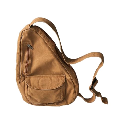 PLCPDM 2024 Gürteltasche aus Segeltuch, modische Gürteltasche, Brusttasche für Damen und Herren, vielseitige Umhängetasche, große Kapazität, camel PLCPDM 2024 Gürteltasche aus Segeltuch, modische Gürteltasche, Brusttasche für Damen und Herren, vielseitige Umhängetasche, große Kapazität, camel von PLCPDM