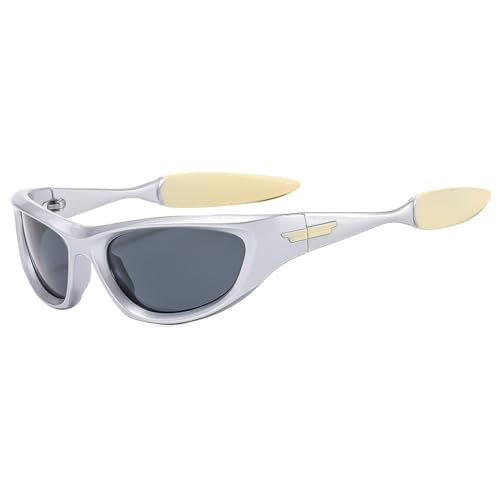 PLCPDM Anti-UV-Schutzbrille für Herren und Damen, für Outdoor-Sport, Camping, Wandern, Fahren, Brillen von PLCPDM