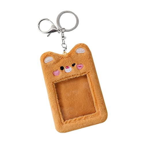 PLCPDM Cute Bear Idol Photocard Holder Card Protector Kpop Star Photo Sleeve for Case School for Boys Girls, 5 von PLCPDM