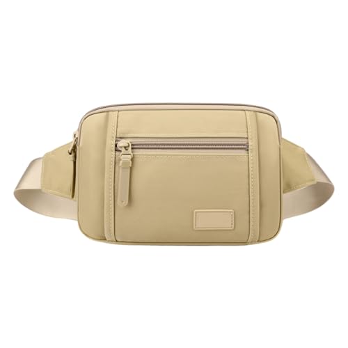 PLCPDM Schultertasche für Damen und Mädchen, Reise-Brusttasche, Schultertasche mit großem Fassungsvermögen, vielseitige Umhängetasche, khaki von PLCPDM