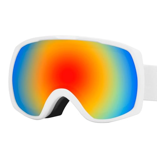 PLCPDM Skibrille Doppelschichtige Linse Outdoor Sportbrille Beschlagfrei Für Damen Und Herren Radfahren Skifahren Snowboarden von PLCPDM