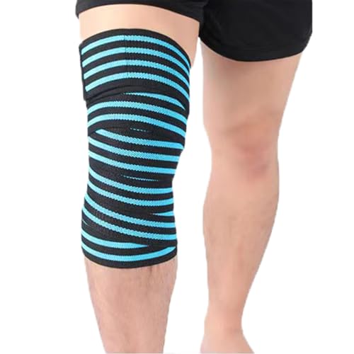 Sport Knie Wrap Kompression Knie Unterstützung Elastische Squat Knie Pad Für Training Workouts Gewichtheben Fitness Gym von PLCPDM