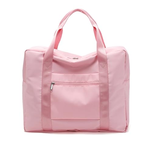 Vielseitige und geräumige, wasserabweisende Handtasche für schnelle Reisen, geeignet für Reisebegeisterte, rose, S von PLCPDM
