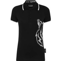 PLEIN SPORT Damen Polo GLITTER PLEIN SPORT Damen Polo GLITTER von PLEIN SPORT