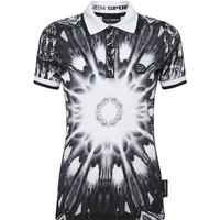 PLEIN SPORT Damen Polo OPTICAL FLOWER von PLEIN SPORT