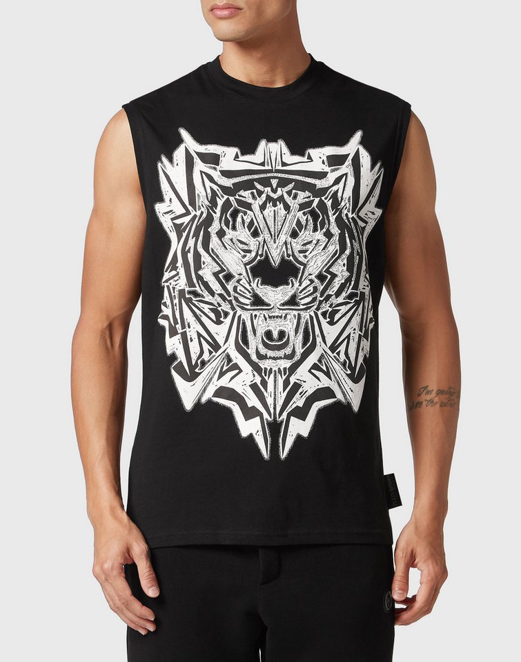 PLEIN SPORT T-Shirt Tanktop Thunder Tiger von PLEIN SPORT