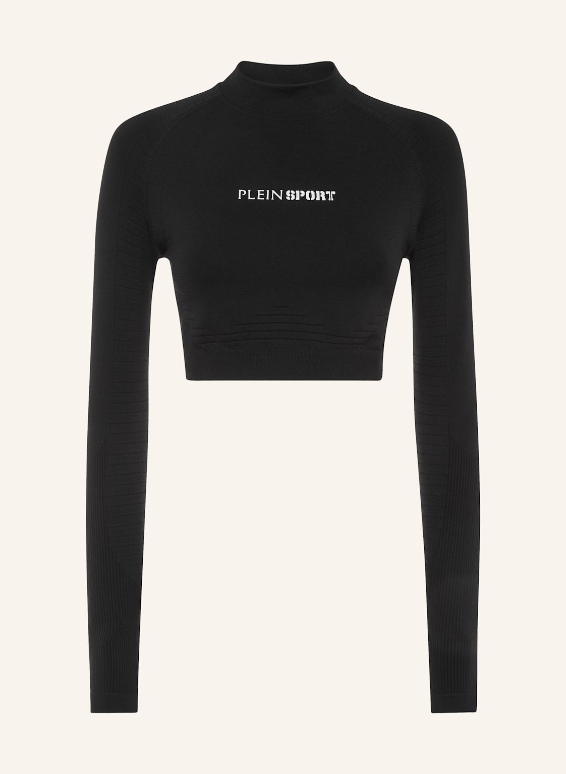 Plein Sport Cropped Top schwarz von PLEIN SPORT