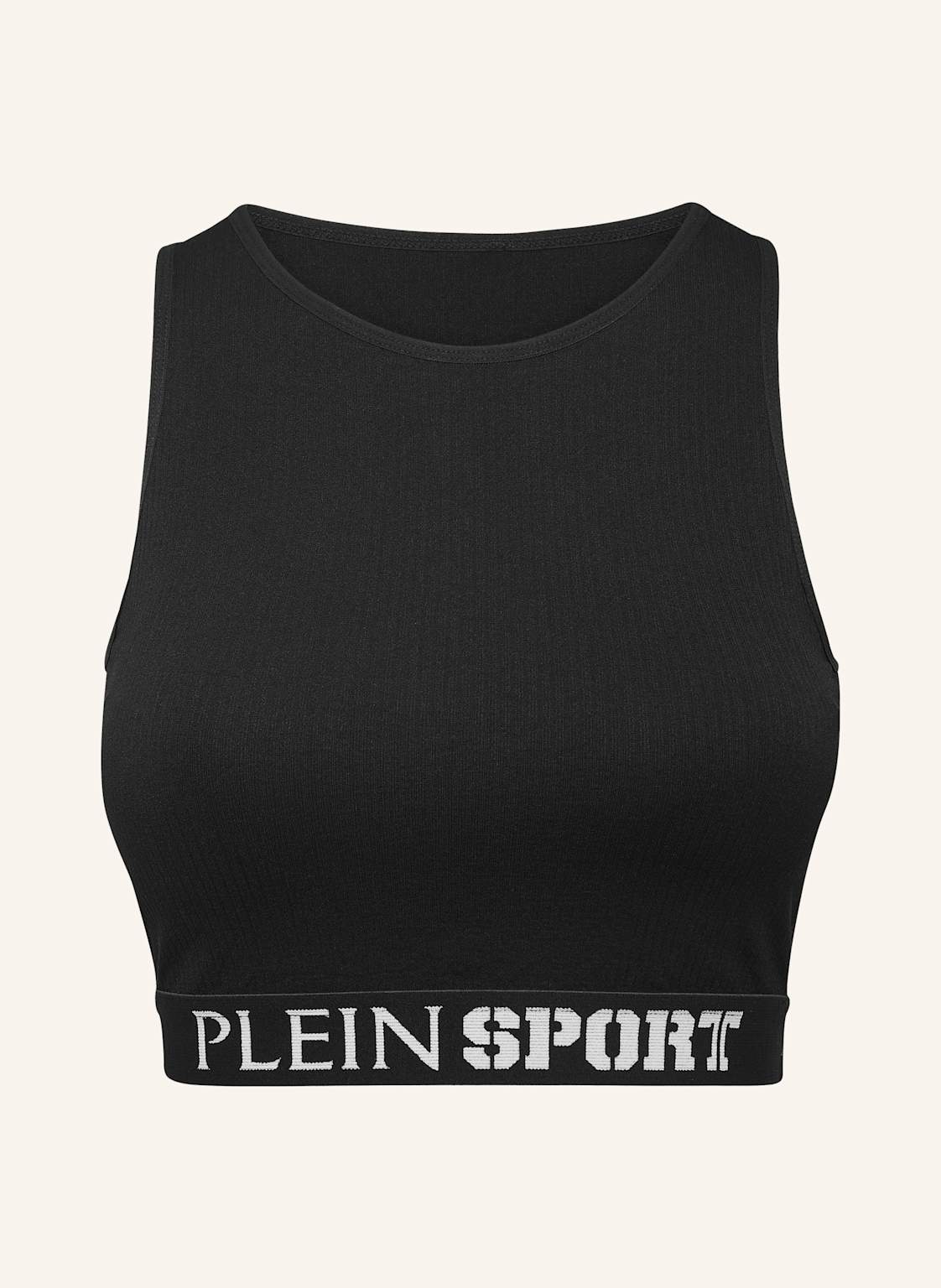 Plein Sport Sport Bh Logo schwarz von PLEIN SPORT